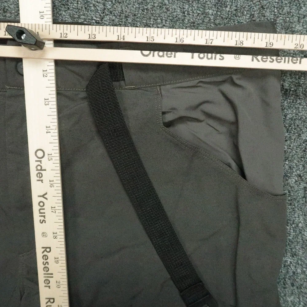 Berghaus Pants‎ Men 40x32 Gray Vapour Light Belted Zip Pockets Hiking